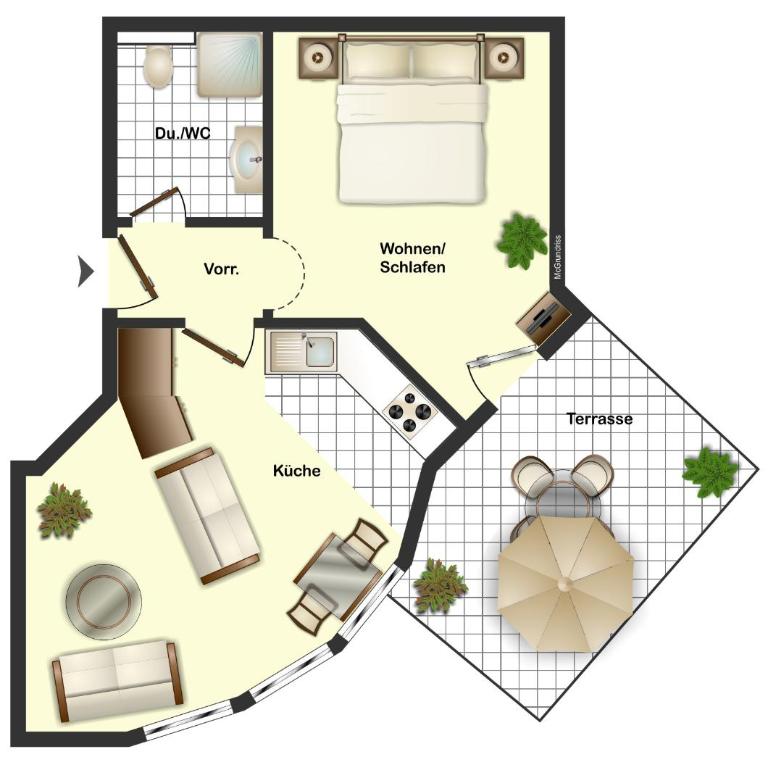 Appartementhaus Arbiskogelblick - Apartamento de 1 dormitorio - 5