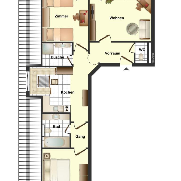 Appartementhaus Arbiskogelblick - Apartamento de 2 dormitorios - 11