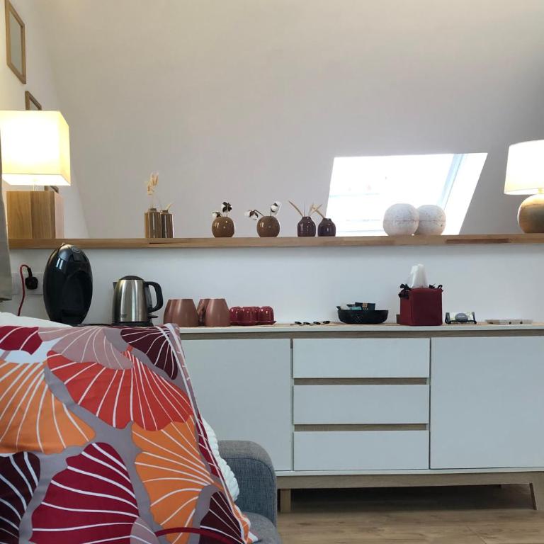 Ginkgo Maison d'hôtes - Chambre Quadruple avec Salle de Bains - 11