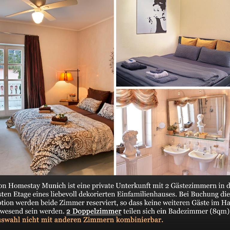 Lion Homestay Munich - Apartment mit 2 Schlafzimmern - 3