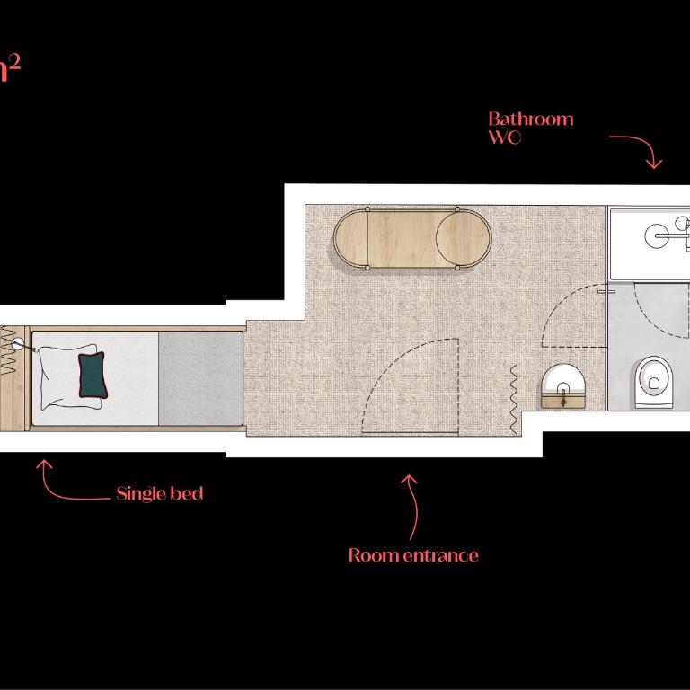Carina - Design&Lifestyle hotel - Einzelzimmer mit Dusche - 5