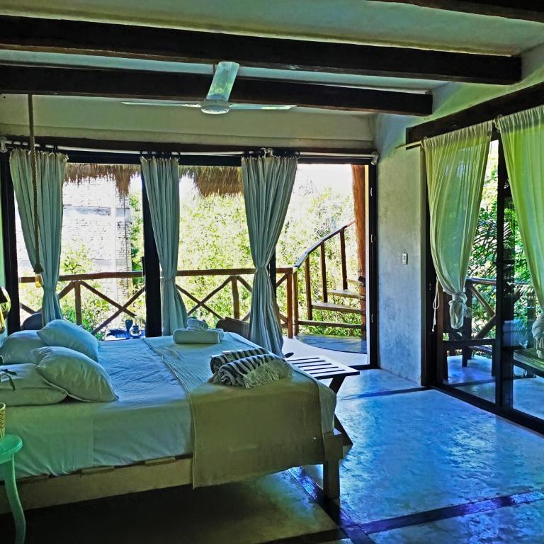 La Casa de Mia Tulum - Habitación Triple con balcón - 12