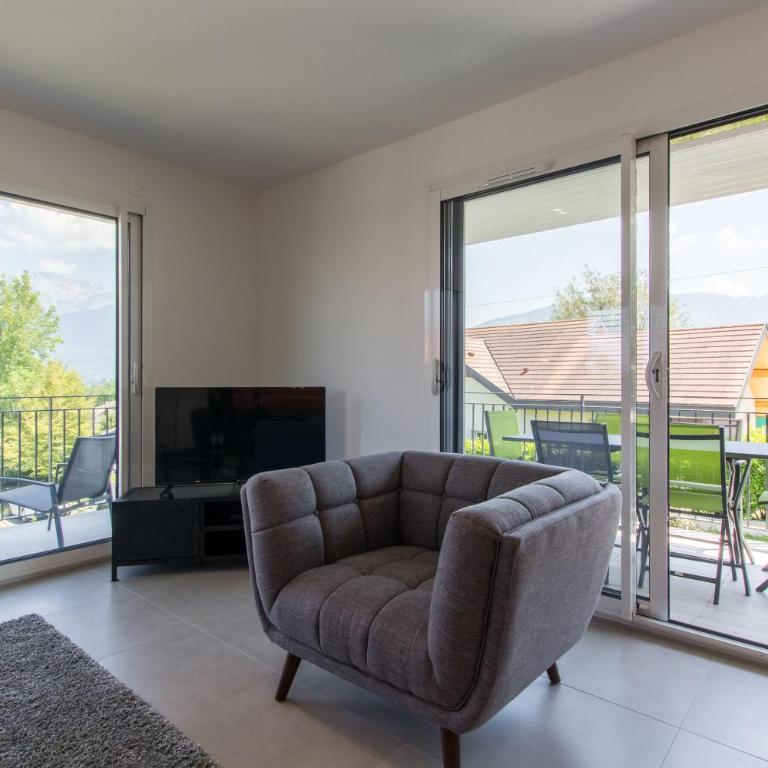 Appartement Duplex Jardin - Appartamento con Vista Montagna - 9