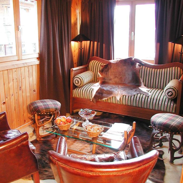 Hôtel Bella Tola & SPA - Apartment mit Blick auf die Berge - 1