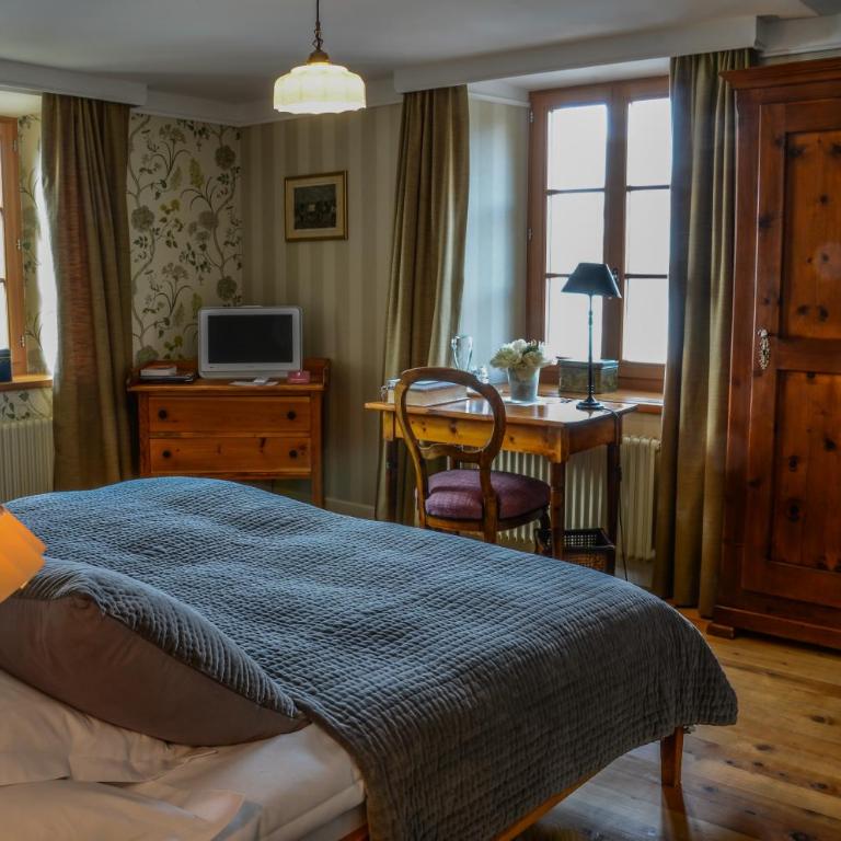 Hôtel Bella Tola & SPA - Doppelzimmer mit Bergblick - 1