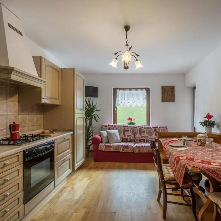 Agritur Broch - Apartment mit Blick auf die Berge - 8
