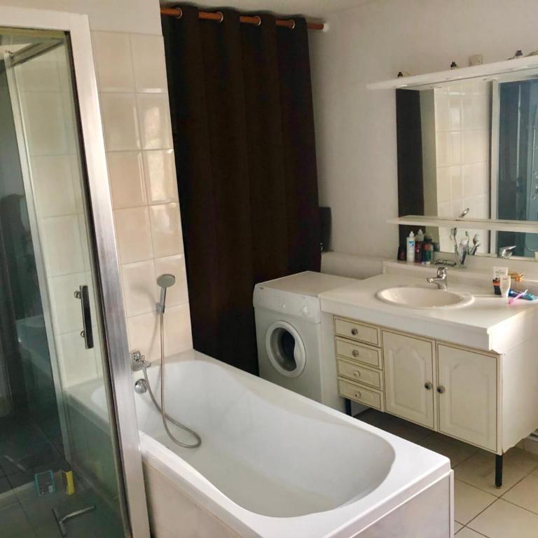 venez visitez calais - Chambre Double avec Salle de Bains Commune - 2