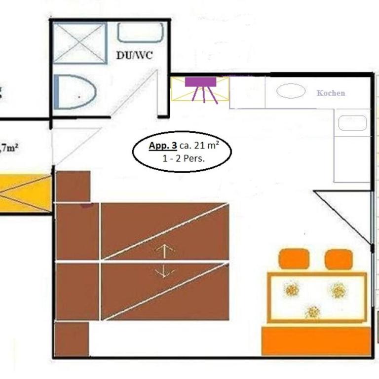 Haus Wildebene - Studio - 17