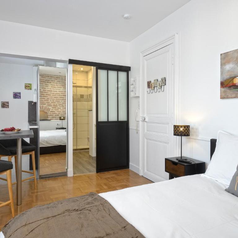 Hyper Centre Rue Valdemaine - Appartement avec Douche - 3
