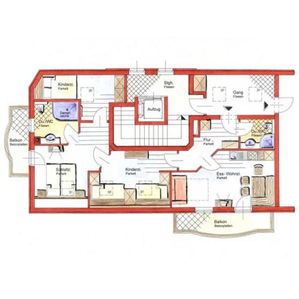 EnjoyTheAlps - Appartements BARBARA - Three-Bedroom Apartment - 1