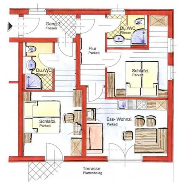 EnjoyTheAlps - Appartements BARBARA - Two-Bedroom Apartment - 1