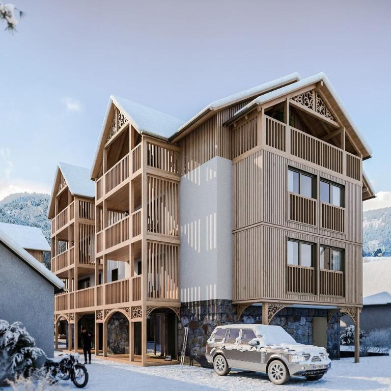 die Tauplitz Lodges - Alm Lodge A13 by AA Holiday Homes - Apartment mit Blick auf die Berge - 2