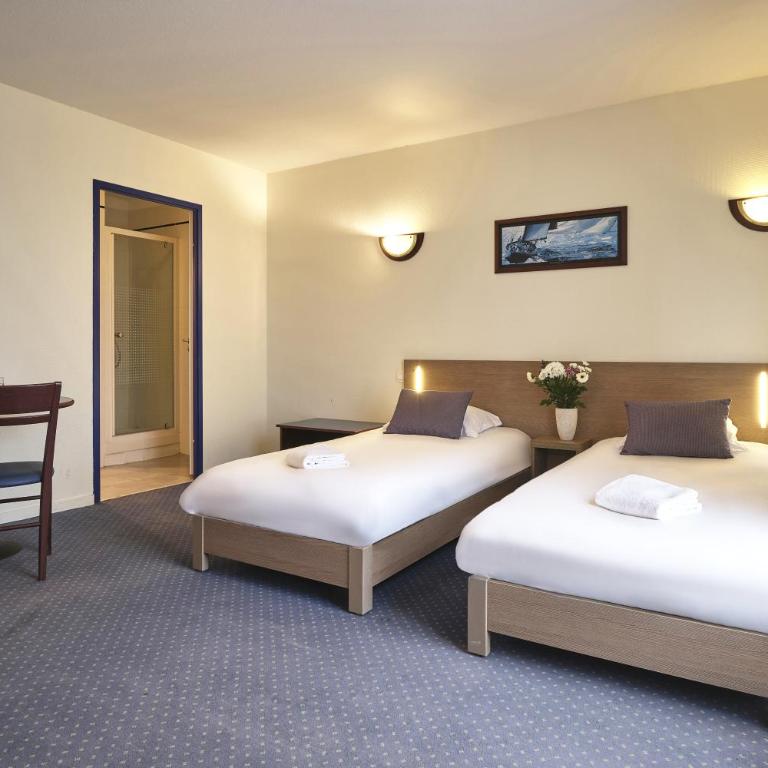 Comfort Aparthotel Carcassonne - Monolocale con 2 Letti Singoli - 3