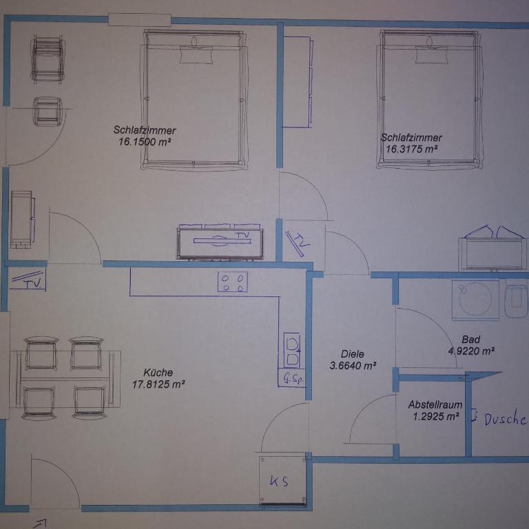 Gästewohnung Schlossblick - Apartment mit 2 Schlafzimmern - 11