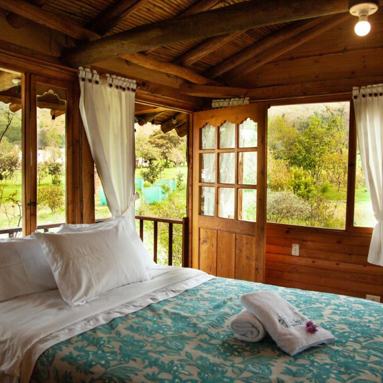 "Acogedora Cabaña Ojo de Agua en Villa de Leyva -Vistas Increíbles de las Montañas Iguaque! - Casa - 52