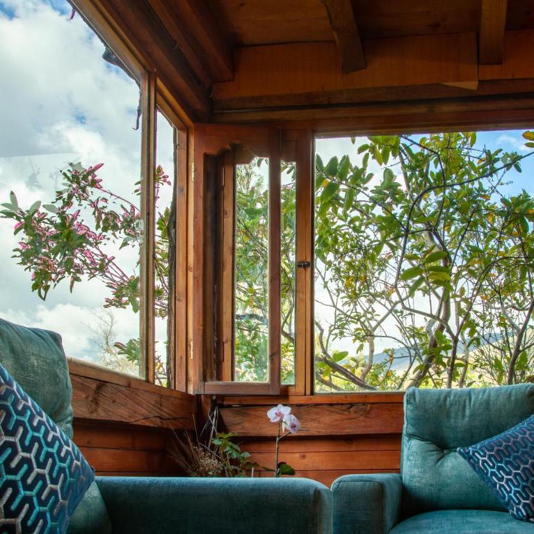 "Acogedora Cabaña Ojo de Agua en Villa de Leyva -Vistas Increíbles de las Montañas Iguaque! - Vacation Home - 14