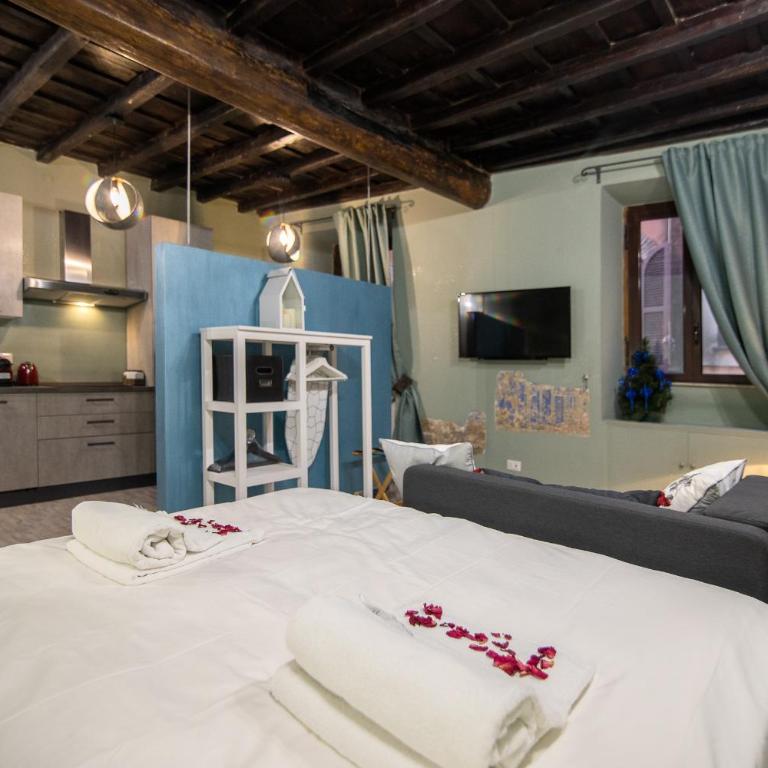 RomeatHome Deluxe suite Campo dei Fiori - One-Bedroom Apartment - 5