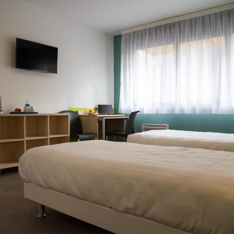 PARME ETAPE - Chambre Lits Jumeaux - 4
