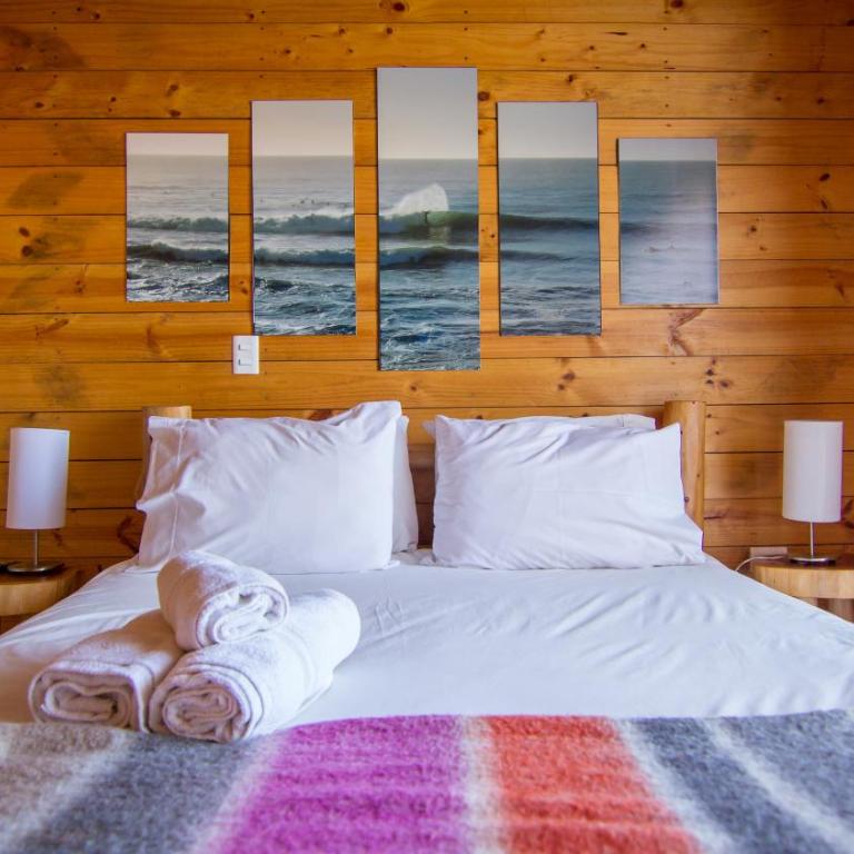 Hostel Moreno - Habitación Doble Deluxe con balcón y vistas al mar - 1