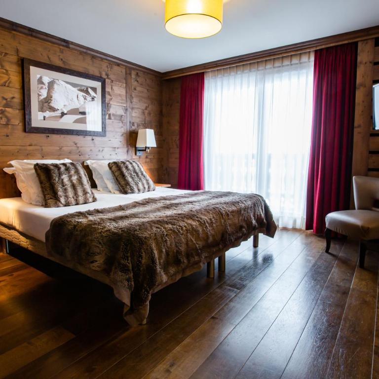 Hôtel Champs Fleuris Morzine - Chambre Familiale Deluxe(2 Adultes + 1 Enfant) - 18