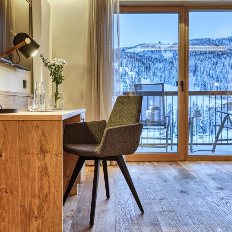 Brunelle Seiser Alm Lodge - Camera Matrimoniale con Balcone - 4