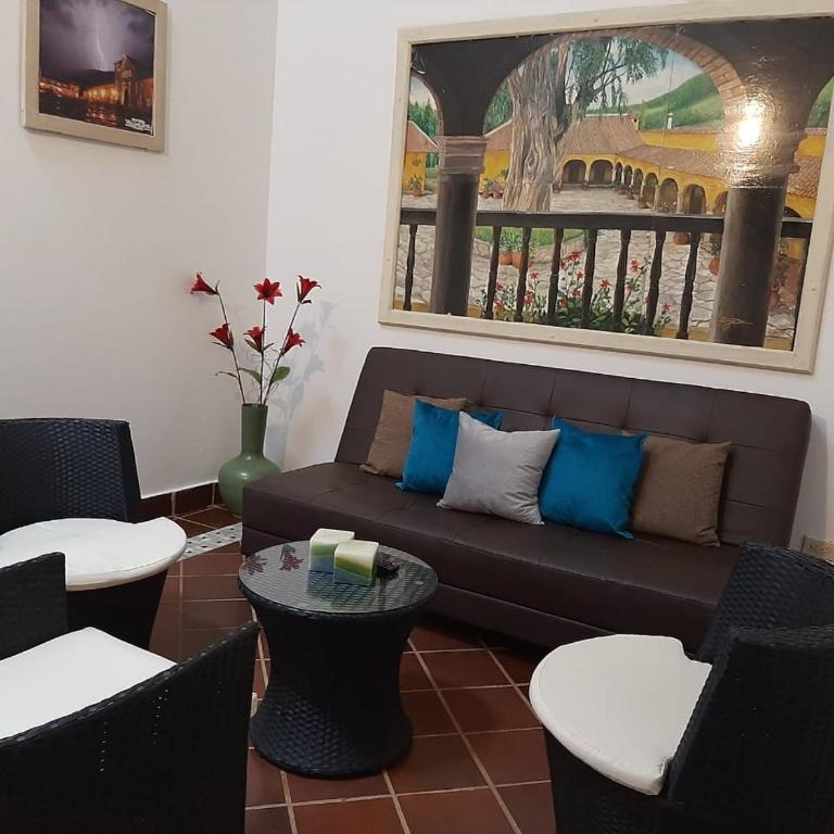 Villa De Leyva Plaza Hotel Boutique - Habitación Deluxe - 5