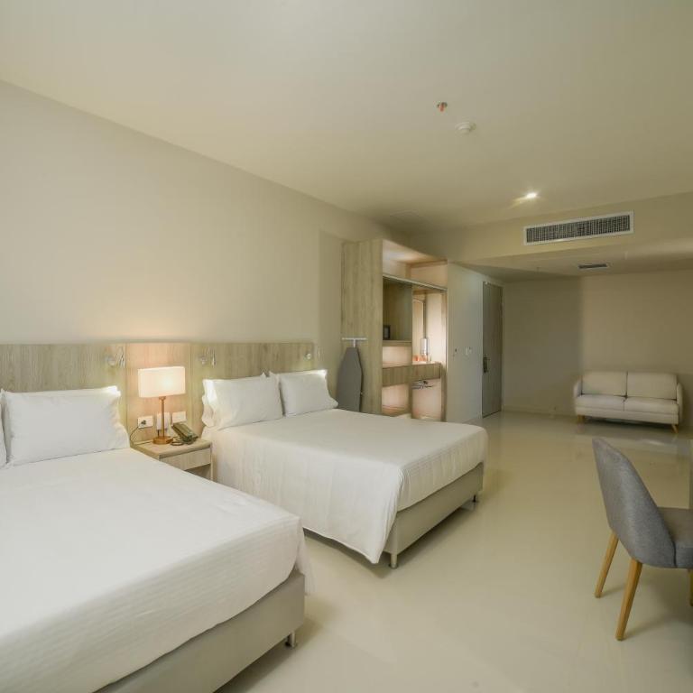 Hotel Dorado Plaza Alto Prado - Habitación Doble adaptada para personas con movilidad reducida - 1