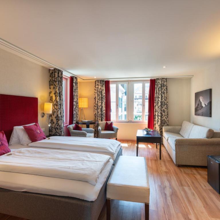 Hotel Krebs Interlaken - Superior Twin Room - 2