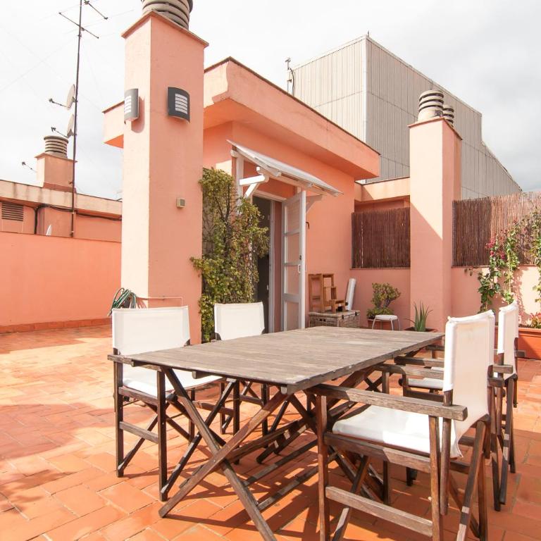 Private terrace at Sagrada Familia - Apartamento de 3 dormitorios - 1