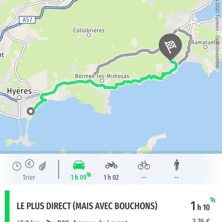 CAVALAIRE vue MER au loin MAISONNETTE TOUT ÉQUIPÉE POUR 4 PERSONNES AVEC PISCINE CLIM WIFI VÉLOS TV BARBECUES - Appartement - Vue sur Mer - 48