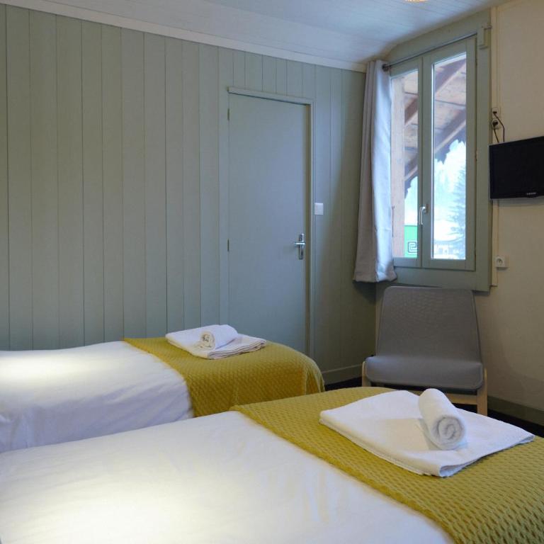 Vert Lodge Chamonix - Chambre Double ou Lits Jumeaux - Vue sur Montagnes - 3