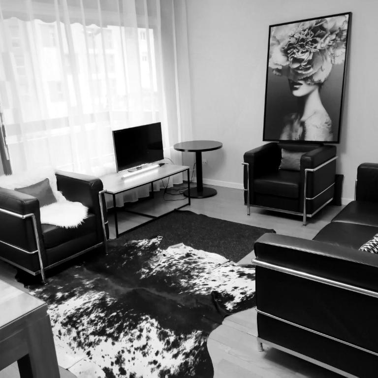 Bed and Break Annecy, appartement 90m2 avec parking, balcons - Three-Bedroom Apartment - 11