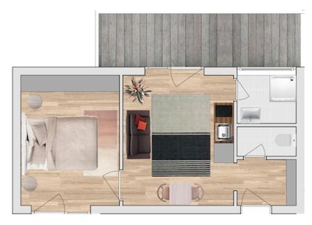 Appartements Käthe - Apartment mit Gartenblick - 3