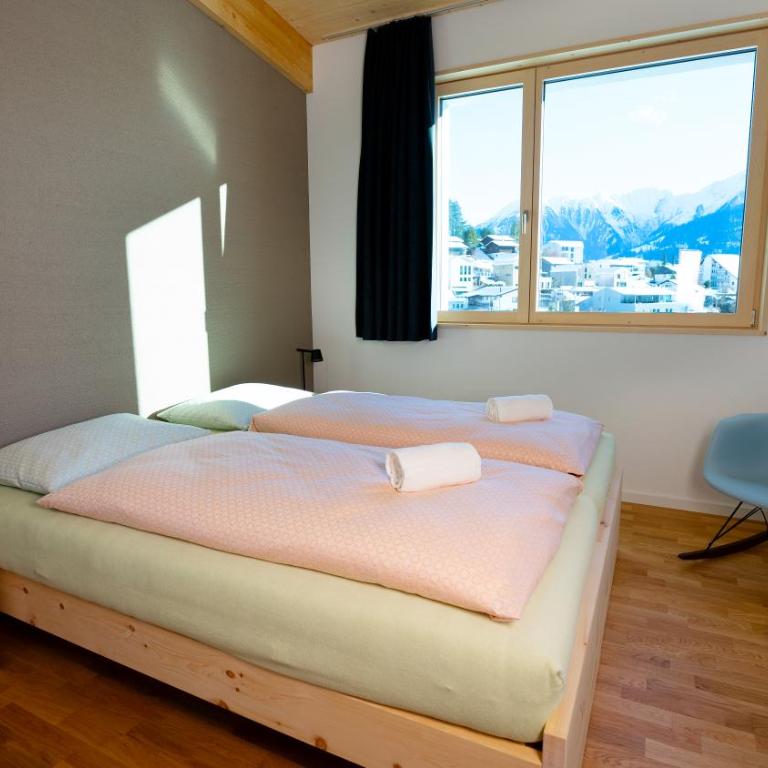 Laax wellnessHostel3000 - Einzelzimmer mit Dusche - Zugang zum Pool inbegriffen - 2