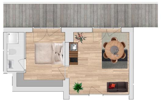 Appartements Käthe - Apartment mit Terrasse - 9