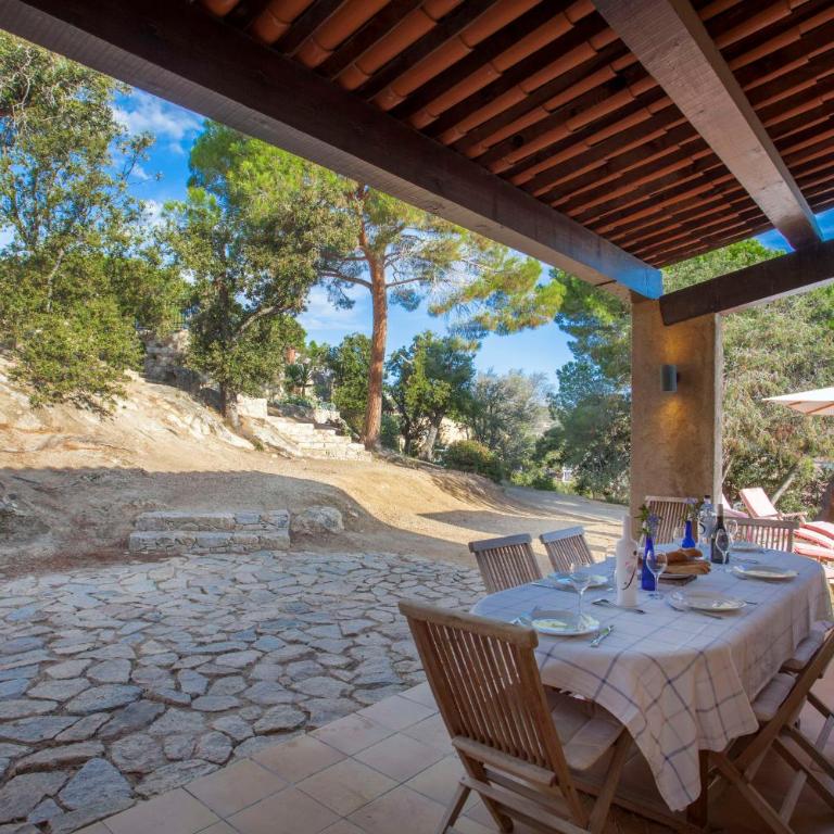Villa campagne à Calvi piscine chauffée vue mer proche plage et centre - Maison de Vacances - 32