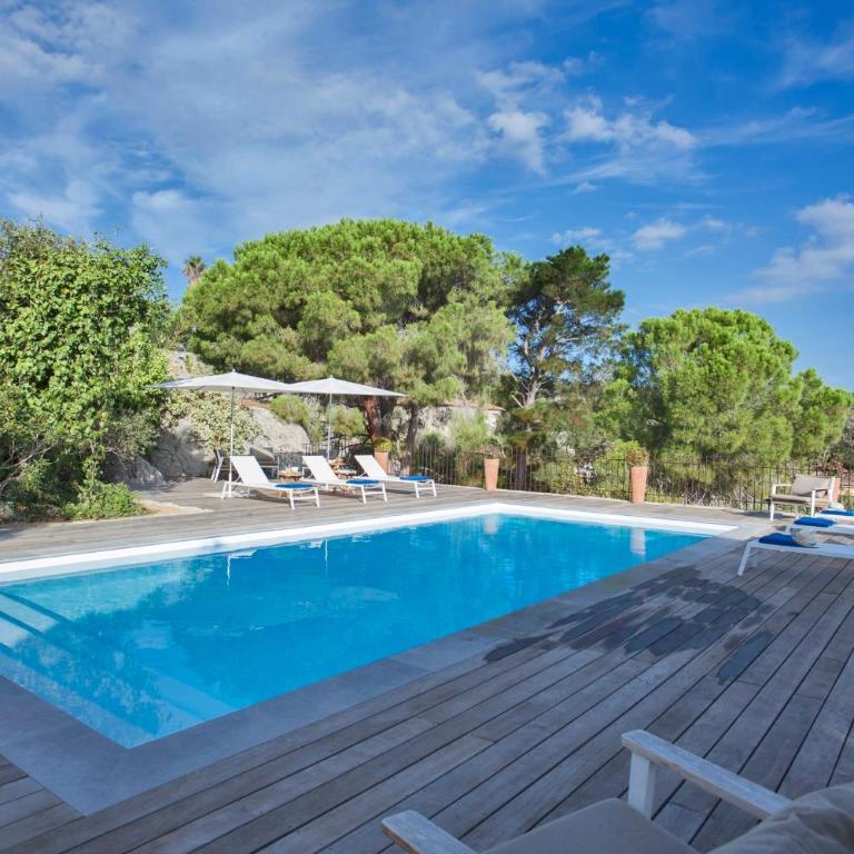 Villa campagne à Calvi piscine chauffée vue mer proche plage et centre - Maison de Vacances - 18