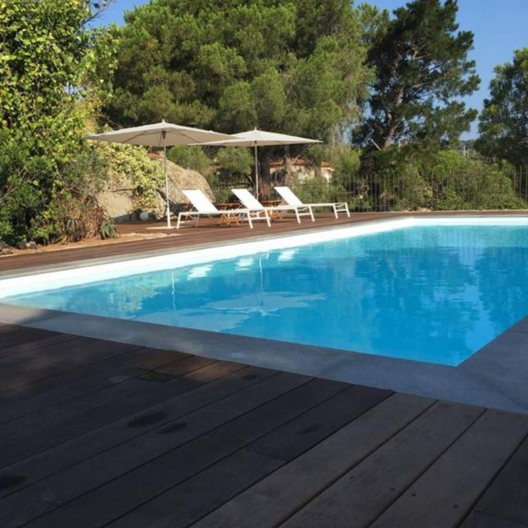 Villa campagne à Calvi piscine chauffée vue mer proche plage et centre - Maison de Vacances - 16