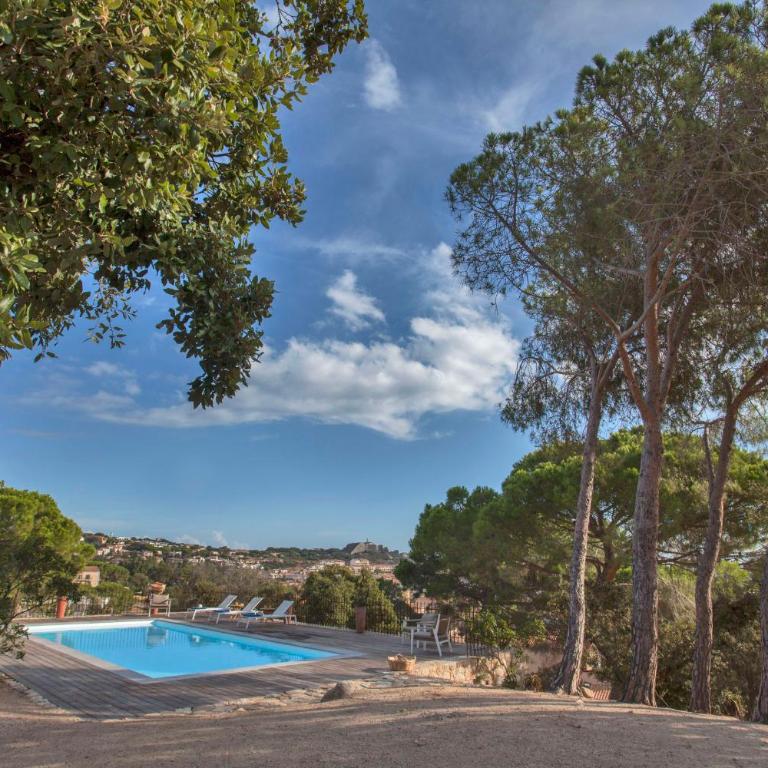 Villa campagne à Calvi piscine chauffée vue mer proche plage et centre - Maison de Vacances - 8
