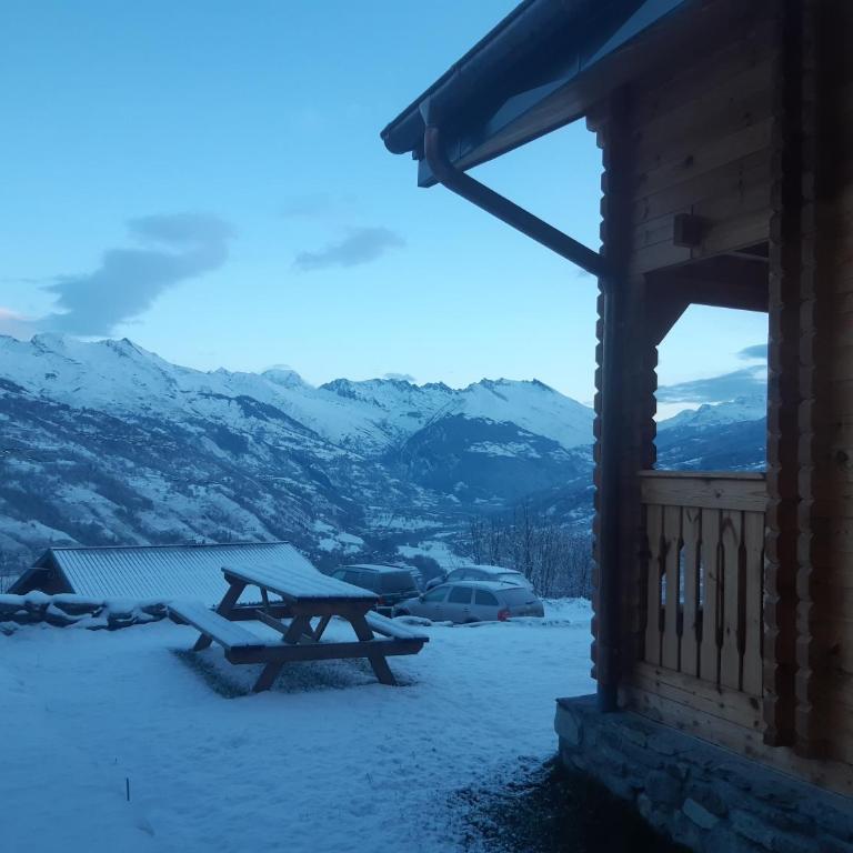 La Plagne Chalet cosy calme proche valée - Two-Bedroom Chalet - 21