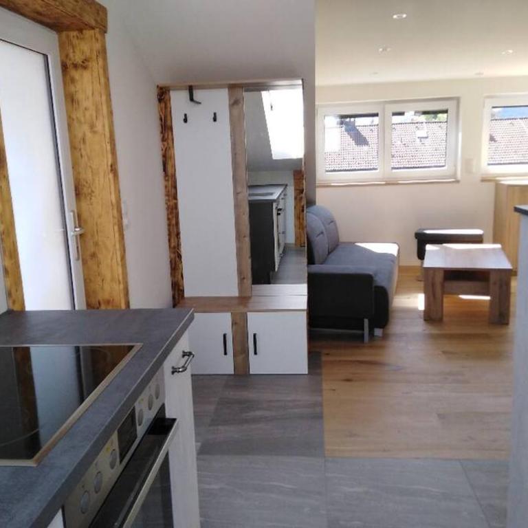 Komplette Dachwohnung mit Balkon und Bergblick - Apartment mit 1 Schlafzimmer - 4