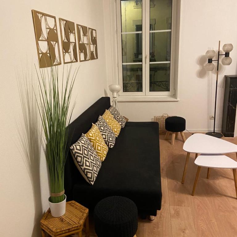 chez Muriel,T2 de charme, parc Ste Marie, Nancy Thermal, Mon Désert - Appartement 1 Chambre - 2