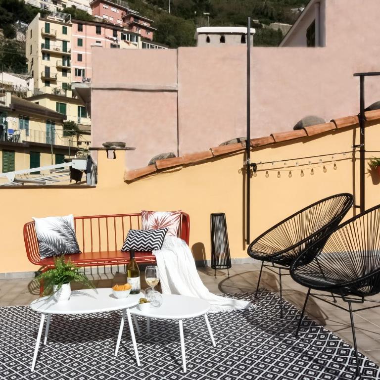 Cà Vivaldi penthouse 5Terreholiday - Apartment mit 2 Schlafzimmern und Privatterrasse - 2 Ebenen - 19
