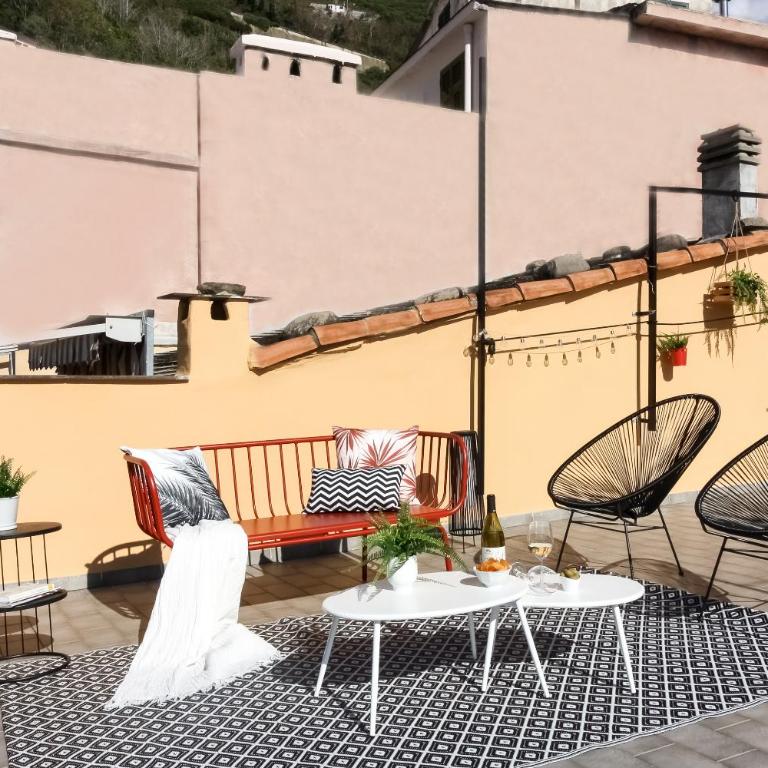 Cà Vivaldi penthouse 5Terreholiday - Apartment mit 2 Schlafzimmern und Privatterrasse - 2 Ebenen - 23
