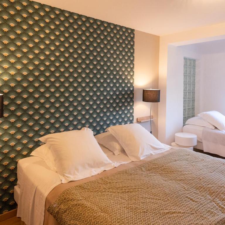 Hôtel l'Amandière - Maison de Vacances avec Jardin Privé - 8
