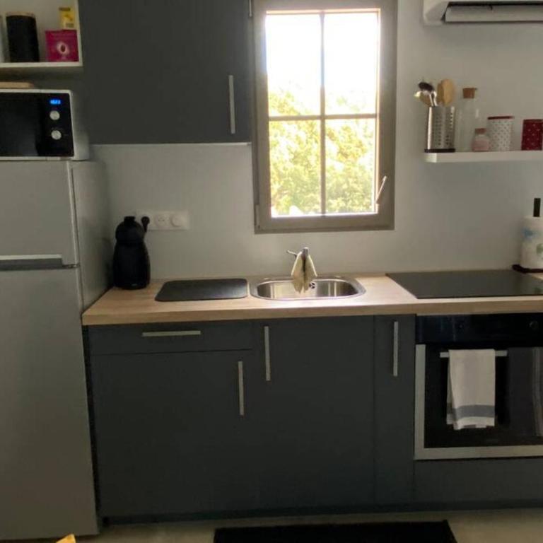 Appartement à cavalaire dans un domaine privé au rez-de-jardin - One-Bedroom Apartment - 20