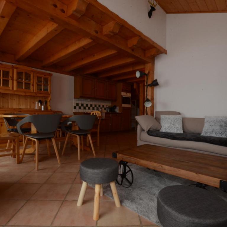 Chalet A, Village des Lapons Les Saisies, 3 chambres et 1 espace nuit mezzanine - Apartment - 1
