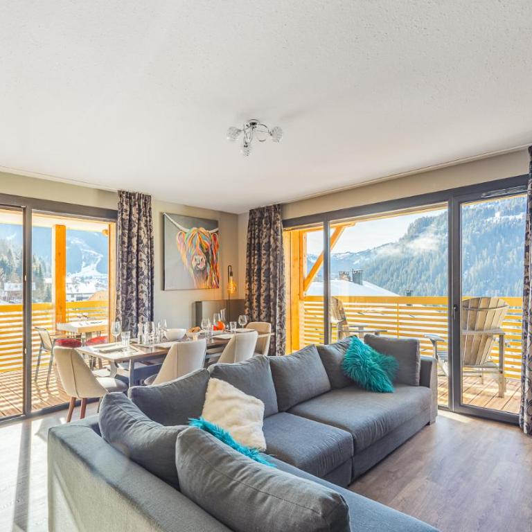 The View - Apt 09 - BO Immobilier- Châtel Multipass 2026 Activités en Été offert par votre hôte - Apartment mit 3 Schlafzimmern - 2