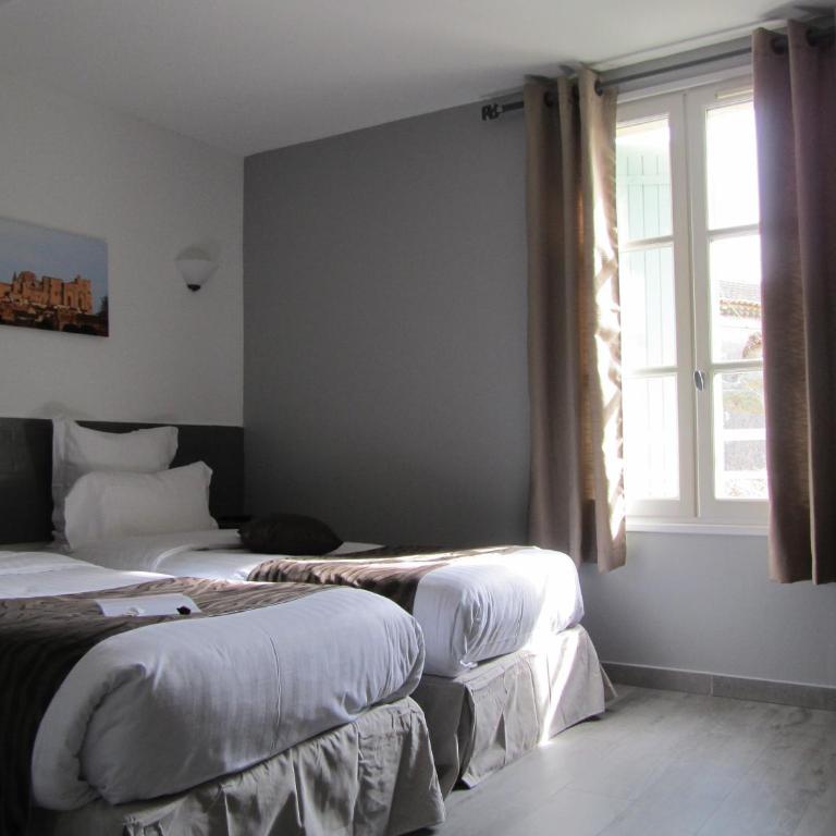 Logis Hotel la Ferme - Chambre Lits Jumeaux Standard - 3