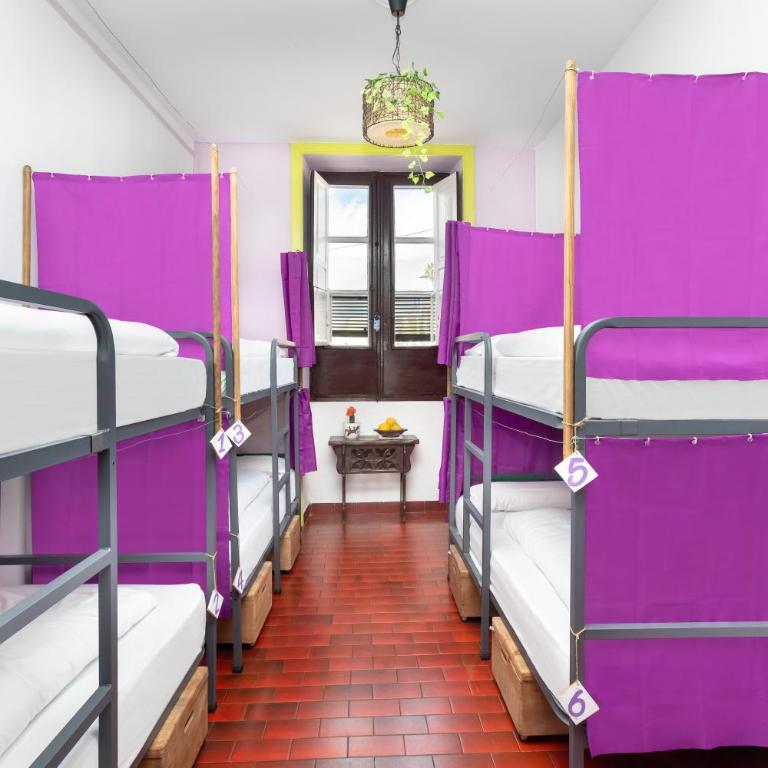 Patio Hostel - Cama en habitación compartida mixta de 6 camas - 2
